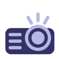 icon of a projector
