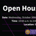 learning glass open house on wednesday, october 30, 2024 in BH 165