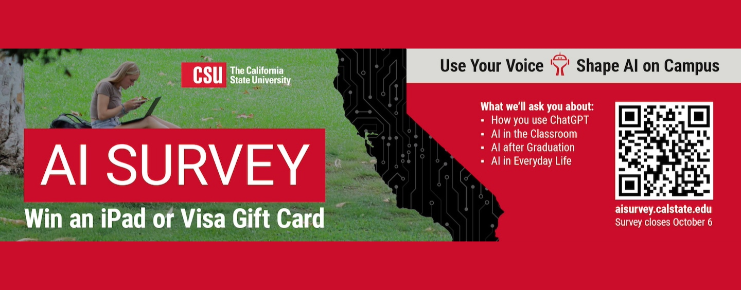 CSU AI survey banner