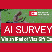 CSU AI survey banner