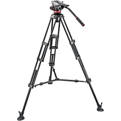 Manfrotto MVH502A Fluidhead + 546B Tripod for Video